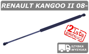 RENAULT KANGOO II 08-, SIŁOWNIK KLAPY BAGAŻNIKA - POLCAR