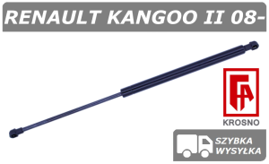 RENAULT KANGOO II 08-, SIŁOWNIK KLAPY BAGAŻNIKA - KROSNO