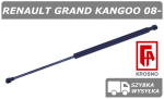 RENAULT GRAND KANGOO 08-, SIŁOWNIK KLAPY BAGAŻNIKA - KROSNO