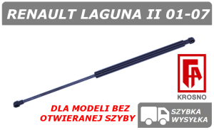 RENAULT LAGUNA II SIŁOWNIK KLAPY BAGAŻNIKA GRANDTOUR / KOMBI - KROSNO
