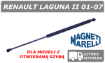 RENAULT LAGUNA II SIŁOWNIK KLAPY BAGAŻNIKA GRANDTOUR / KOMBI Z OTWIERANĄ SZYBĄ - MAGNETI MARELLI