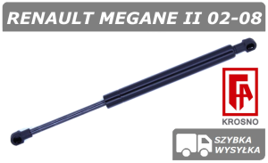 RENAULT MEGANE II SIŁOWNIK KLAPY BAGAŻNIKA COUPE -KROSNO