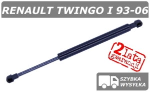 RENAULT TWINGO I SIŁOWNIK KLAPY BAGAŻNIKA HATCHBACK - POLCAR