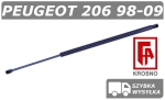 PEUGEOT 206 SIŁOWNIK SZYBY / OKNA W KLAPIE BAGAŻNIKA SW BREAK / KOMBI - KROSNO