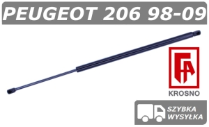 PEUGEOT 206 SIŁOWNIK SZYBY / OKNA W KLAPIE BAGAŻNIKA SW BREAK / KOMBI - KROSNO