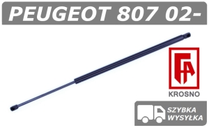 PEUGEOT 807 SIŁOWNIK KLAPY BAGAŻNIKA - KROSNO