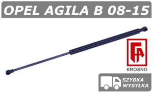 OPEL AGILA B SIŁOWNIK KLAPY BAGAŻNIKA - KROSNO