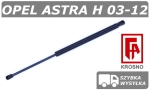 OPEL ASTRA III H SIŁOWNIK KLAPY BAGAŻNIKA KOMBI - KROSNO