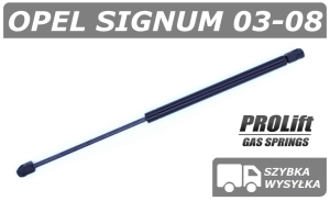 OPEL SIGNUM SIŁOWNIK MASKI POKRYWY SILNIKA - PROLIFT