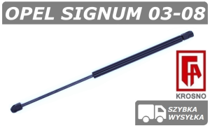 OPEL SIGNUM SIŁOWNIK MASKI POKRYWY SILNIKA - KROSNO