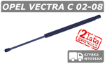 OPEL VECTRA C SIŁOWNIK KLAPY BAGAŻNIKA GTS / HATCHBACK - POLCAR