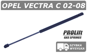 OPEL VECTRA C SIŁOWNIK MASKI POKRYWY SILNIKA HATCHBACK - PROLIFT