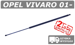 OPEL VIVARO SIŁOWNIK KLAPY BAGAŻNIKA - POLCAR