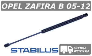 OPEL ZAFIRA B SIŁOWNIK KLAPY BAGAŻNIKA - STABILUS
