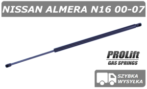 NISSAN ALMERA N16 II SIŁOWNIK KLAPY BAGAŻNIKA HATCHBACK - PROLIFT