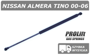 NISSAN ALMERA TINO SIŁOWNIK KLAPY BAGAŻNIKA - PROLIFT