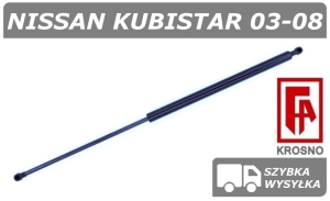 NISSAN KUBISTAR SIŁOWNIK KLAPY BAGAŻNIKA - KROSNO