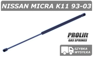 NISSAN MICRA K11 II SIŁOWNIK KLAPY BAGAŻNIKA HATCHBACK - PROLIFT