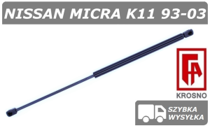NISSAN MICRA K11 II SIŁOWNIK KLAPY BAGAŻNIKA HATCHBACK - KROSNO