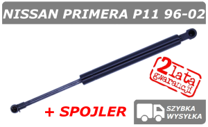NISSAN PRIMERA P11 SIŁOWNIK KLAPY BAGAŻNIKA SEDAN - POLCAR