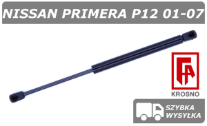 NISSAN PRIMERA P12 SIŁOWNIK KLAPY BAGAŻNIKA SEDAN - KROSNO