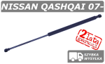 NISSAN QASHQAI SIŁOWNIK KLAPY BAGAŻNIKA - POLCAR