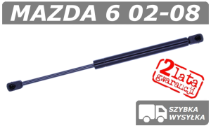 MAZDA 6 (GG GY) SIŁOWNIK KLAPY BAGAŻNIKA SEDAN - POLCAR