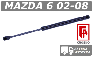 MAZDA 6 (GG GY) SIŁOWNIK KLAPY BAGAŻNIKA SEDAN - KROSNO