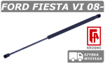 FORD FIESTA MK6 VI SIŁOWNIK KLAPY BAGAŻNIKA Z WYCIERACZKĄ HATCHBACK - KROSNO