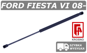 FORD FIESTA MK6 VI SIŁOWNIK KLAPY BAGAŻNIKA Z WYCIERACZKĄ TURNIER / KOMBI - KROSNO