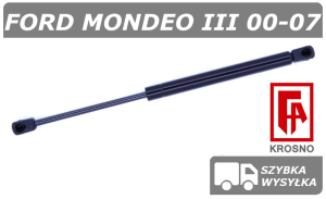 FORD MONDEO MK3 III SIŁOWNIK MASKI POKRYWY SILNIKA HATCHBACK - KROSNO