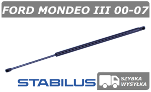 FORD MONDEO MK3 III SIŁOWNIK KLAPY BAGAŻNIKA HATCHBACK - STABILUS