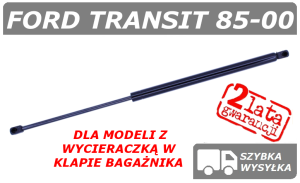 FORD TRANSIT SIŁOWNIK KLAPY BAGAŻNIKA Z WYCIERACZKĄ - POLCAR