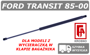FORD TRANSIT SIŁOWNIK KLAPY BAGAŻNIKA Z WYCIERACZKĄ - KROSNO
