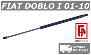 FIAT DOBLO I SIŁOWNIK KLAPY BAGAŻNIKA - KROSNO