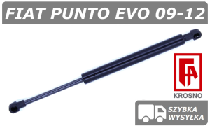 FIAT PUNTO EVO SIŁOWNIK KLAPY BAGAŻNIKA HATCHBACK - KROSNO