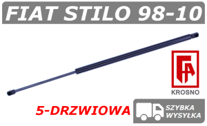 FIAT STILO 5-DRZWIOWY SIŁOWNIK KLAPY BAGAŻNIKA HATCHBACK - KROSNO