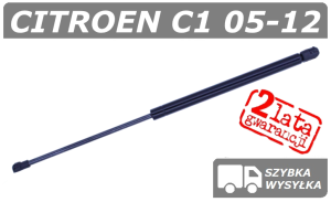 CITROEN C1 SIŁOWNIK SZYBY / OKNA W KLAPIE BAGAŻNIKA HATCHBACK - POLCAR