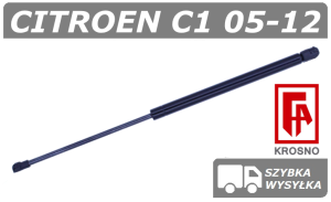 CITROEN C1 SIŁOWNIK SZYBY / OKNA W KLAPIE BAGAŻNIKA HATCHBACK - KROSNO
