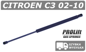 CITROEN C3 SIŁOWNIK KLAPY BAGAŻNIKA HATCHBACK - PROLIFT