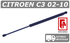 CITROEN C3 SIŁOWNIK KLAPY BAGAŻNIKA HATCHBACK - KROSNO