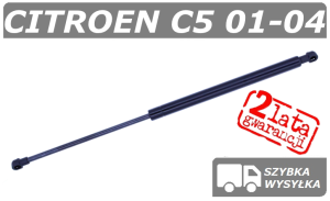 CITROEN C5 SIŁOWNIK KLAPY BAGAŻNIKA HATCHBACK - POLCAR