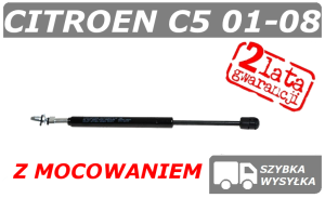 CITROEN C5 SIŁOWNIK SZYBY / OKNA W KLAPIE BAGAŻNIKA BREAK / KOMBI