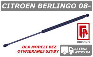 CITROEN BERLINGO II (B9) SIŁOWNIK KLAPY BAGAŻNIKA - KROSNO