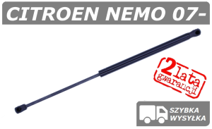 CITROEN NEMO SIŁOWNIK KLAPY BAGAŻNIKA - POLCAR