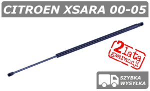 CITROEN XSARA 00-05 SIŁOWNIK MASKI, POKRYWY SILNIKA HATCHBACK - POLCAR
