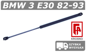 BMW 3 E30 SIŁOWNIK MASKI POKRYWY SILNIKA SEDAN - KROSNO
