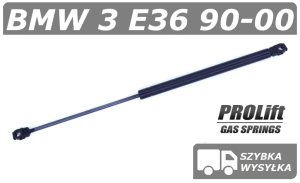 BMW 3 E36 MASKI SIŁOWNIK MASKI POKRYWY SILNIKA COUPE - PROLIFT