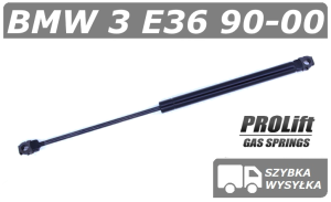 BMW 3 E36 SIŁOWNIK MASKI POKRYWY SILNIKA SEDAN - PROLIFT