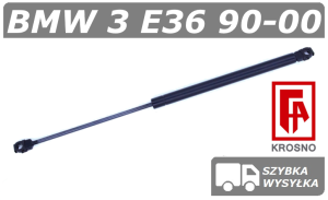 BMW 3 E36 SIŁOWNIK MASKI POKRYWY SILNIKA COUPE - KROSNO